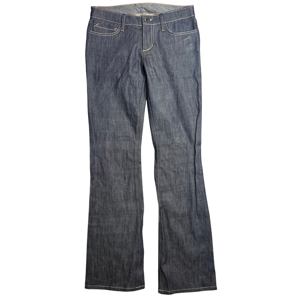 Joe's Jeans Flared Bootcut Womens Size 30 30x35 Low Rise Embroidred Pockets NEW